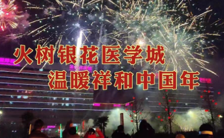 火树银花医学城  温暖祥和中国年